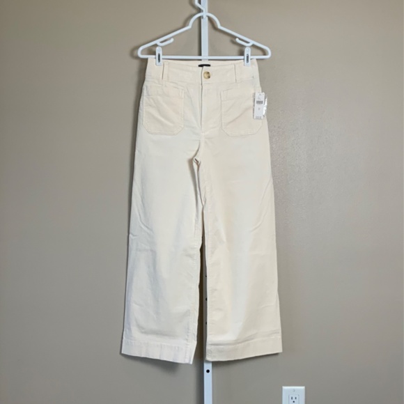 Anthropologie The Colette Cropped Wide-Leg Corduroy Pants by Maeve - Picture 6 of 16